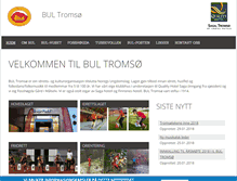 Tablet Screenshot of bul-tromso.no